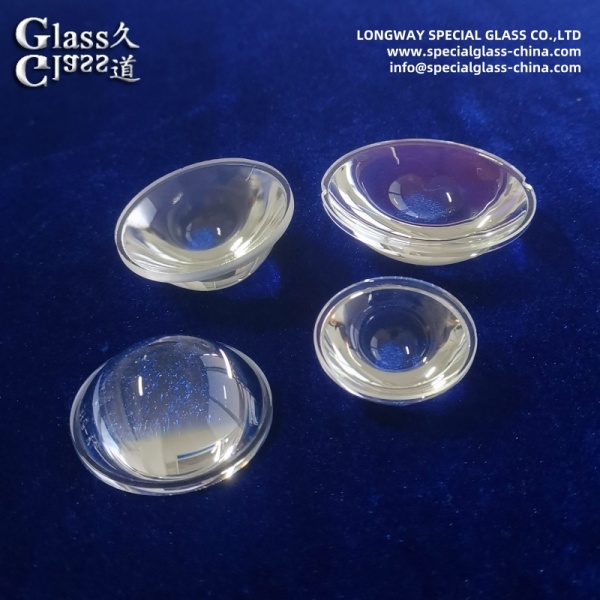 Durable Optical Led Lighting Aspherical Led Lens For Beam Shaping