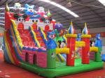 Animal Large Inflatable Slide For Adults / Children 0.9mm PVC Material Made