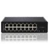 Buy cheap HUASIFEI Industrial Managed POE Switch 16 Gigabit Port 48-56V DC from wholesalers