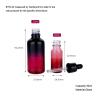 Buy cheap Glass Cosmetic Dropper Bottles 30ml Round Clear Red Essential Oil Sample Bottles from wholesalers