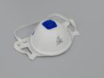 SGS 4 Plies FFP3 Test Disposable Cup Shape Mask Respirators