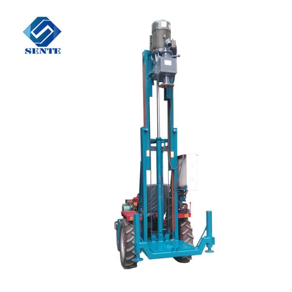 Quality AKL-120T Trailer Mounted Water Well Drilling Rig for drill 120m depth water well for sale