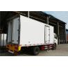 Buy cheap Insulation Refrigerated Box Truck 4t Dongfeng 80mm Interbed Thickness from wholesalers