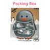 Buy cheap OEM Silicone Baby Feeding Set Penguin Shape Food Grade With Spoon from wholesalers