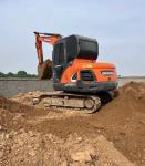 0.21m3 Doosan Dx60 Used Excavator Original Color 5700KG YANMAR Engine