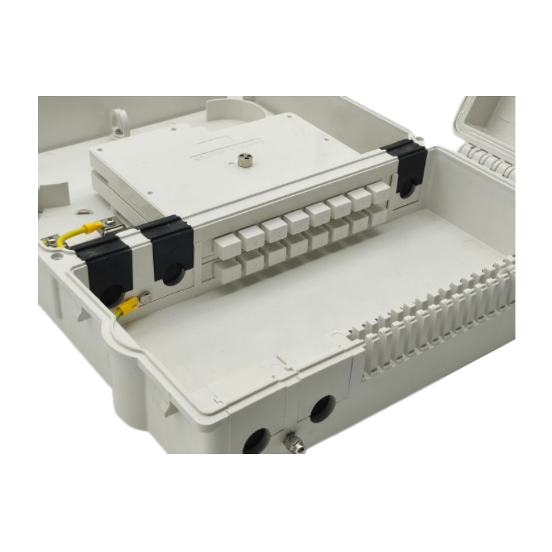 16 24 Core Fiber Optic Distribution Box for FTTx ISO Certified and Easy to Install