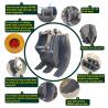 Buy cheap Q345B Mechanical Wood Grapple For 40 50 60t Excavator Customized Size from wholesalers