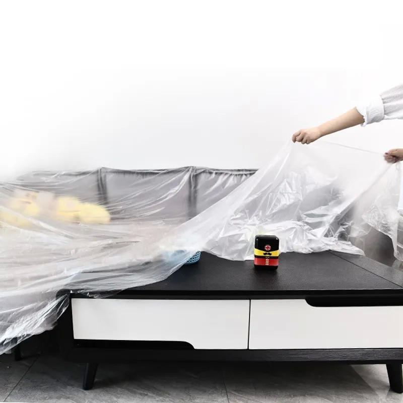 China High Quality Supply PE Protective Transparent Soft Mattress Film
