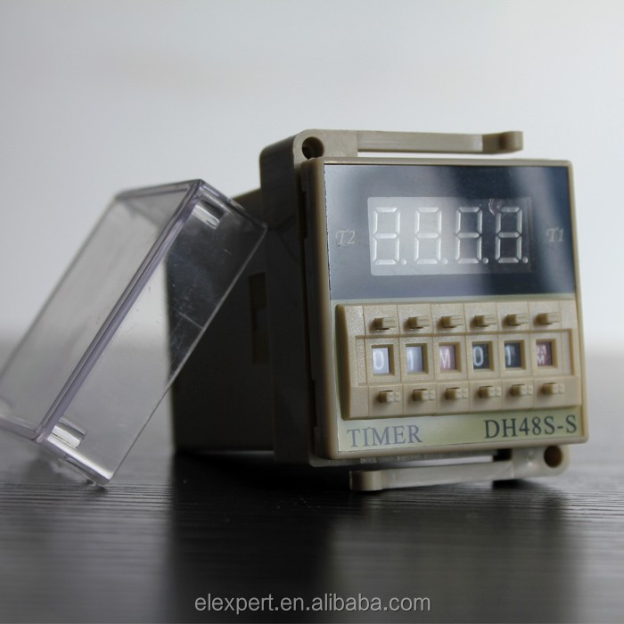 Brand New 220V DH48S-S AC Dual Time Digital Delay Relay Delay Timer AC/DC Time Mode S/M/H