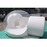 Buy cheap PVC Bubble Tent House With Bedroom Outdoor Camping Hotel White Half Clear Protecting Privacy Inflatable Tents Room from wholesalers