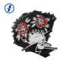 Buy cheap Wholesale metal dye black Customized soft enamel lapel pins badge from wholesalers