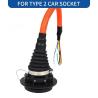 Buy cheap IEC62196-2 EV Charging Accessories Male Type 2 EV Charging Socket AC 240 - 415V IP54 from wholesalers