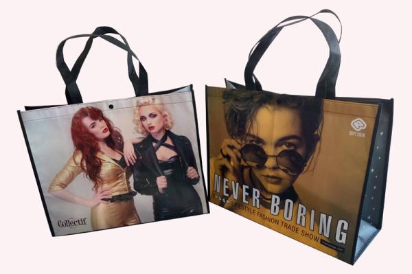 Buy cheap Luxury Design Waterproof Non Woven Carry Bags Durable For Lady Fashion from wholesalers