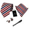 Buy cheap 100% hand-woven polyester necktie sets from wholesalers