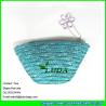 Buy cheap LUDA new straw designer purses blue wheat straw handbag from wholesalers