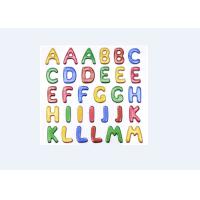 Buy cheap Colored Custom Puffy Alphabet Stickers For Baby Room Wall Decor Eco Friendly product