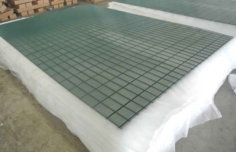 5ft / 6ft Height Pvc Coated Airport 358 Anti Climb Fence