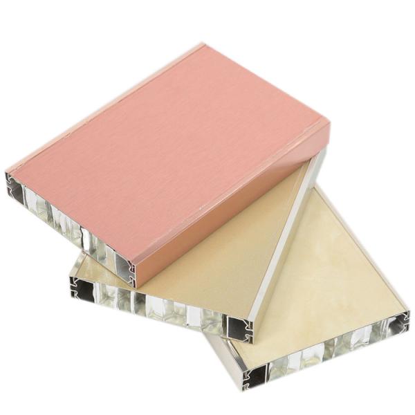 Buy cheap Al3003 Al5052 HPL Honeycomb Board Wood Color Decorative Surface For Furniture from wholesalers