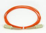 Indoor FTTH Single Mode FC To LC Fiber Patch Cord , Fiber Optic Jumper Cable