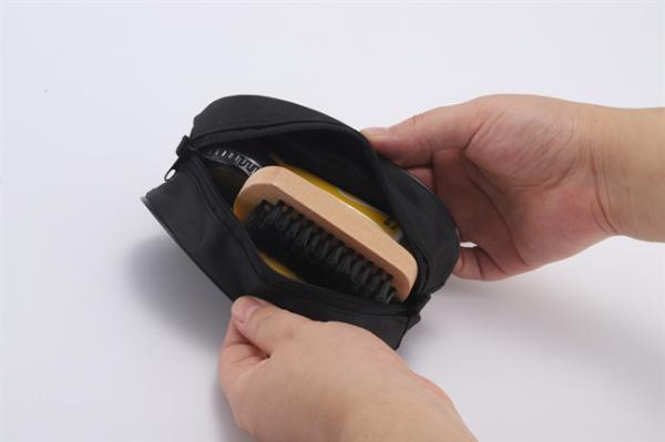 Buy cheap Shoe Shine Kit With Oxford Fabric Bag Hose Shoe Polish Cream Sponge Cleaner Leather Care Products OEM from wholesalers