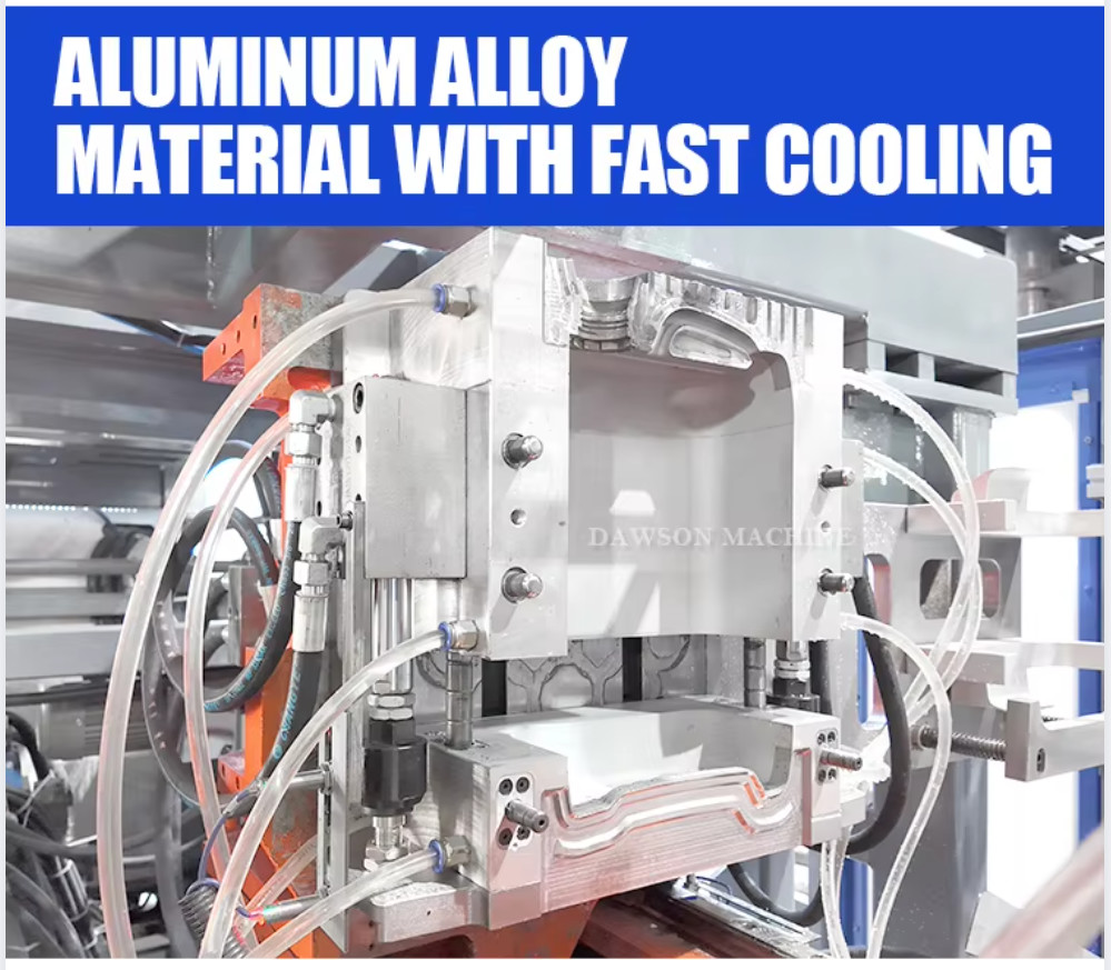 Double Station Double Die Head Plastic HDPE 5L 10L EURO ADBLUE Canister Blow Molding Machine