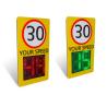 Buy cheap Integrated Solar LED Radar Speed Signs AC110-220VAC DC12/24V Solar Powered from wholesalers