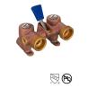Buy cheap 1/2" Washing Machine Brass Check Valve Three Professional Valve Production Bases 3/4“-11.5NH from wholesalers