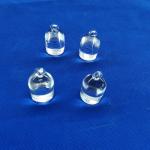End Clear Fused Quartz Rod Cone Shape For Heating