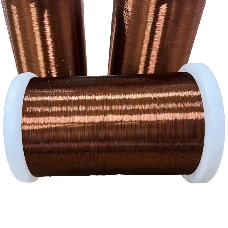 Enamelled Copper Wire UEWH JIS Spec Class Zero 0.06mm-0.90mm Overcoat Polyamide With Temperature Grade 180℃