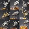 Buy cheap Wholesale Rose Gold Silver Wine Pourer Custom Animal Head Wine Pourer for Bottle from wholesalers