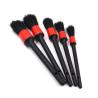 Buy cheap Red / Black Microfiber Car Wash Brush Auto Detailing Brush Set Long Life Span from wholesalers