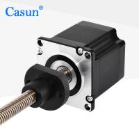 Buy cheap External Lead Srew Stepper Motor NEMA 23  2.8A 1N.M Captive Stepping Motor product