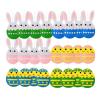 Buy cheap Hanging Egg Bunny Home Decoration 1mm Felt Easter Ornaments 6*8cm from wholesalers