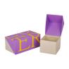 Buy cheap Purple Beige Cardboard Cake Box , Paper Cake Containers With Hot Stamping Logo from wholesalers