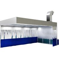 Buy cheap 2700mm Commercial Industrial Spray Booth For Car Paint Prep Stations product