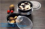 PET clear plastic food disposable container fruit salad bowl,disposable food