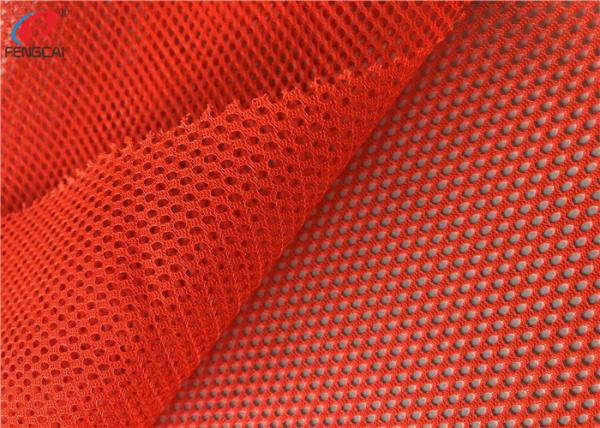 Buy cheap Polyester Tricot Mesh Fabric Safety Uniform Fluorescent Material Fabric from wholesalers