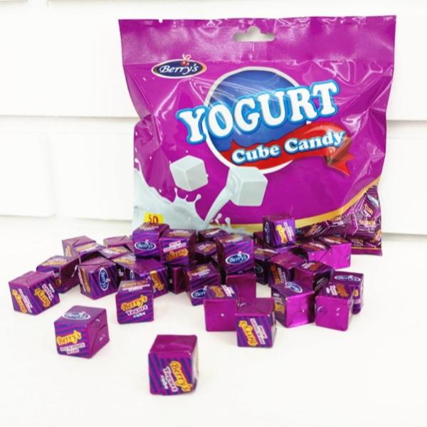 Buy cheap 50pcs Cube Shaped Candy / yogurt flavored milk candy 2.75g * 50 * 25bags from wholesalers