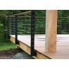 Buy cheap Exterior Stainless Cable Stair Railing System , Stainless Steel Decking Balustrade from wholesalers