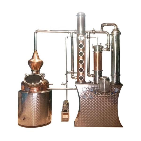 Buy cheap 350L Copper Vodka Alcohol Distillation Equipment For Fermenting 2200*800*2900MM from wholesalers