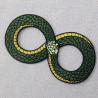 Buy cheap Laser Cut 120d Embroidered Animal Patches 3D Iron On Badges For Clothes from wholesalers