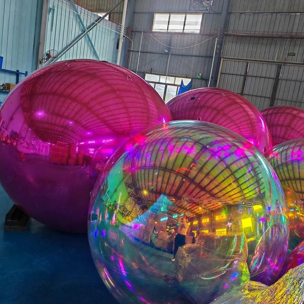 Buy cheap Reflective Decor Trendsetter Lustrous Balloon Inflatable Mirror Ball for Stylish Venues from wholesalers