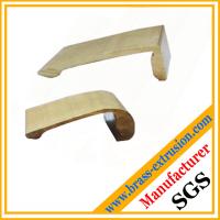 Buy cheap copper alloy extrusion profile section for pen clips product
