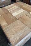 Thick 1.2mm European Oak Veneer Flooring light color D grade