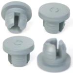Size 13mm Lyophilization Closures Bromine Butyl Rubber Stoppers