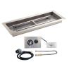 Buy cheap ISO9001 Outdoor Propane Heater Gas Fire Pit Pan Kit 910mm*300mm Rectangular from wholesalers