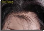 Front Lace Wigs Virgin Human Hair Natural Wave , Customized Human Hair Wigs
