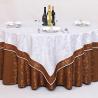 Buy cheap Outdoor Reusable 120 Inch Round Jacquard Tablecloth from wholesalers