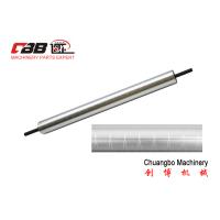 Buy cheap Hollow 100mm Cross Line Grooved Anodized Guide Roller product