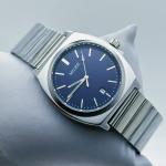 18mm Classic Stainless Steel Strap Watch Water Resistant To 30m With Luminous